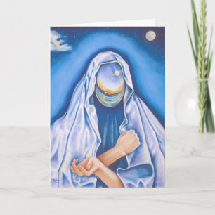 Spirituelle Note Card "Madonna des Universums" Karte