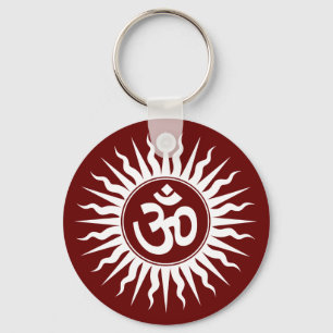 Spirituelle Om Schlüsselanhänger