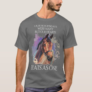 Spirituelle Pferdemotivation Reitsportler T-Shirt