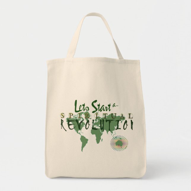Spirituelle Revolution Tragetasche (Vorne)