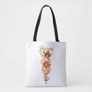 Spirituelle Serenitäts-Vertikallinien-Kunstgrafik  Tasche