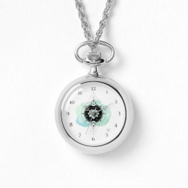 *~* Spirituelle Sterne Moon Lotus Heilige Geometri Armbanduhr