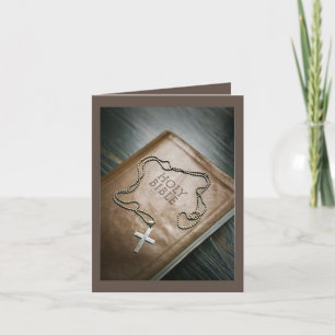 Spirituelle Weihnachten Dankeskarte