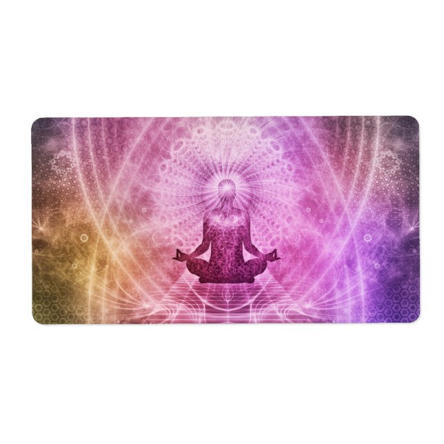 Spirituelle Yoga Meditation Zen Farblich (Vorne)