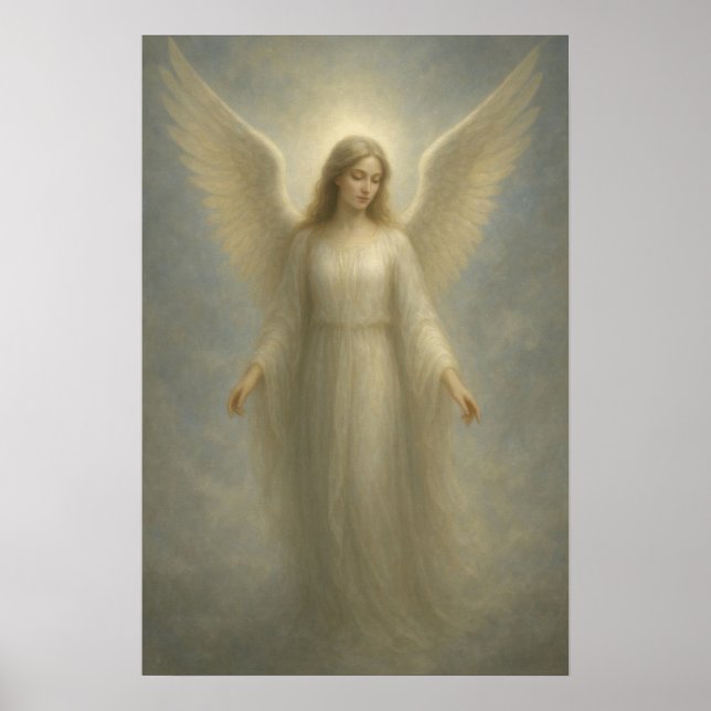 Spiritueller Engel Poster (Vorne)