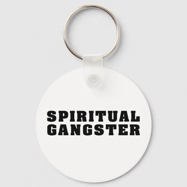 Spiritueller Gangster Schlüsselanhänger (Vorderseite)