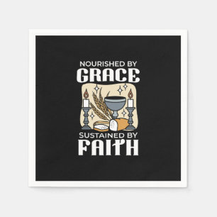 Spiritueller Glaube und Gnade - Christliche Kraft Serviette