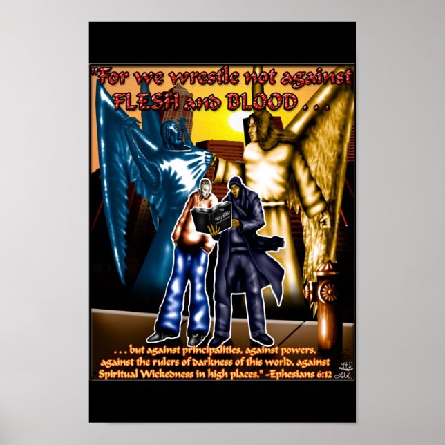 Spiritueller Krieg Poster (Vorne)