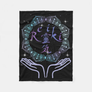 Spiritueller Lebensenergie-Heiler Reiki  Fleecedecke