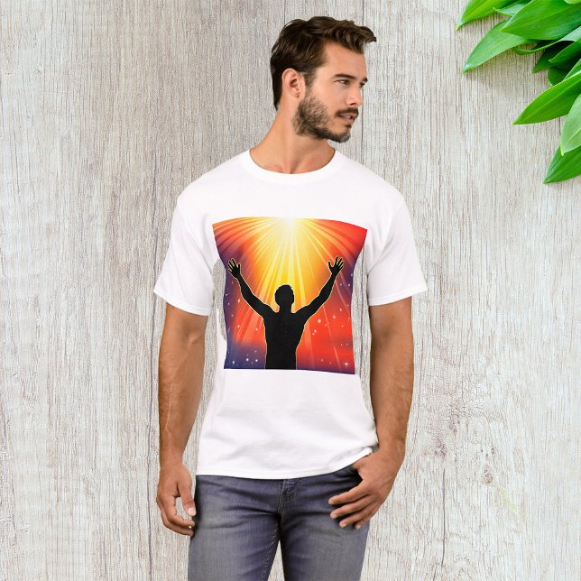 Spiritueller Man Mens T - Shirt (Von Creator hochgeladen)