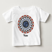 Spiritueller Mandala Yoga Om Blauer Rost individue