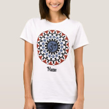 Spiritueller Mandala Yoga Om Blauer Rost individue