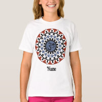 Spiritueller Mandala Yoga Om Blauer Rost individue