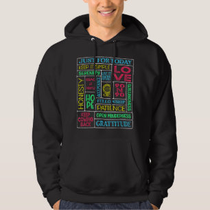 Spiritueller Narcotics Anonymer Garten Hoodie