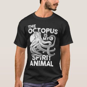 Spiritueller Oktopus T-Shirt
