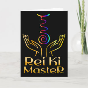 Spiritueller Reiki-Meister Karte