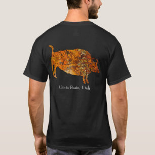 Spirituelles Buffalo Petroglyph T-Shirt