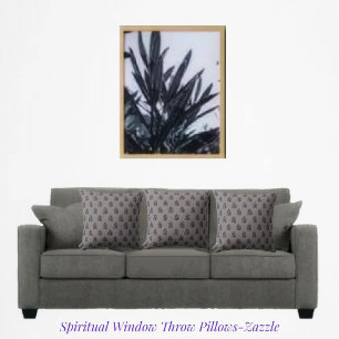 Spirituelles Fenster Kissen