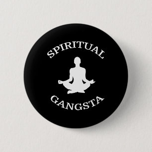 Spirituelles Gangster-Shirt - Männer Frauen Lustig Button