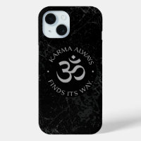 Spirituelles Karma Om Design - Sammlung zur Achtun