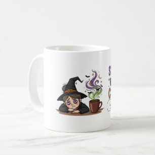Spirituelles personnalisées avant la tasse de café