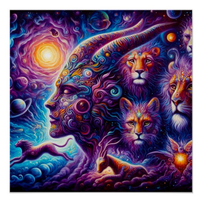 Spirituelles Poster & Prints (Vorderseite)