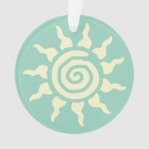 Spirituelles Sonnensymbol - Energiespirale 9