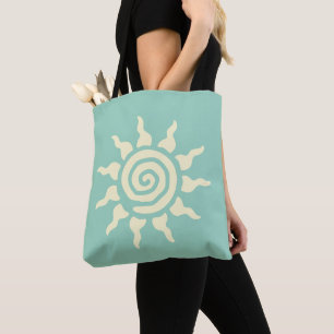 Spirituelles Sonnensymbol - Spirale der Energie 9  Tasche