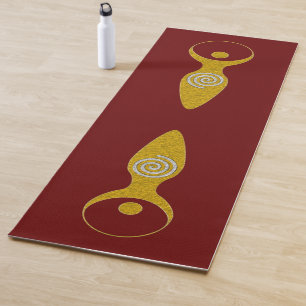 Spirituelles Symbol - Göttin der Erde Gaya 1 Yogamatte