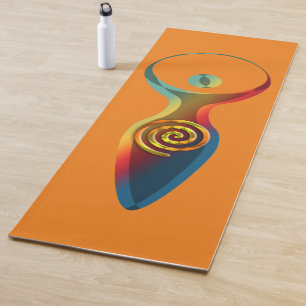 Spirituelles Symbol - Göttin der Erde Gaya 2 Yogamatte