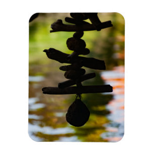 Spirituelles Treibholz Bali Magnet
