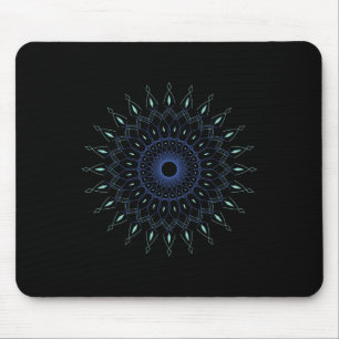 Spirituelles Yoga Heilige Geometrie Hindu Pilates Mousepad