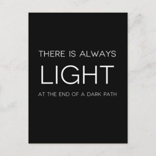 Spirituelles Zitat Postkarte