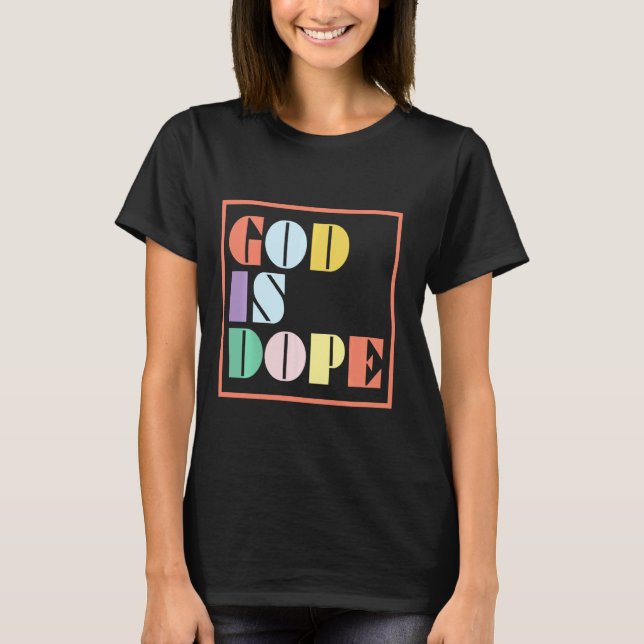 Spirituelles Zitat Religiöser Christlicher Glaube  T-Shirt (Vorderseite)