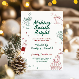 Spirituosen Brötchen Cocktail Party Einladung