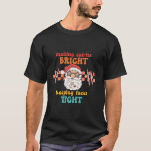 Spirituosen helle Behaltend Gesichter machen - Tig T-Shirt