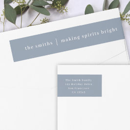 Spirituosen heller machen | Minimal Simple Blue Gr