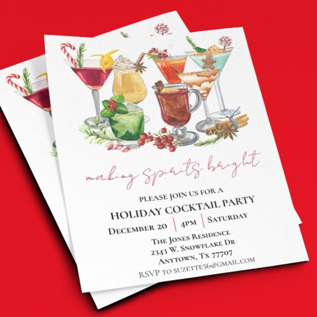 Spirituosen machen Brillantes Weihnachtscocktail-P (Von Creator hochgeladen)