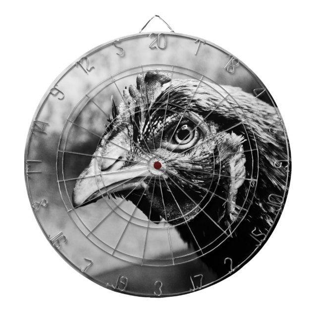 Spirituosen und Hühner Dartscheibe (vorne)