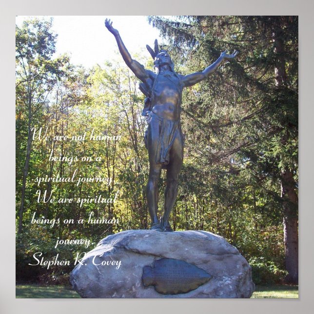 Spirituosenamerikaner Poster (Vorne)