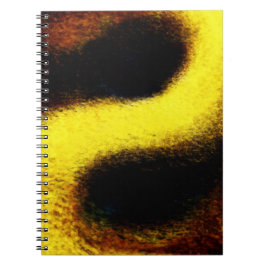 SpirituosenNotebook, Abstrakte digitale Kunstdruck Notizblock