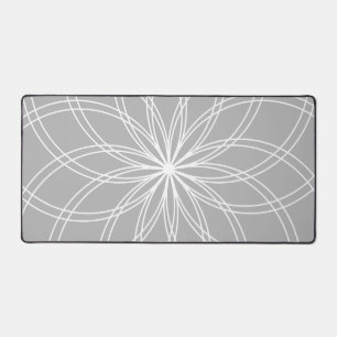 Spiro Mandala White Grey
