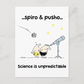 Spiro & Pusho Science Motivation Citations Carte P