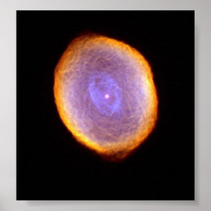 Spirograph Nebula Poster
