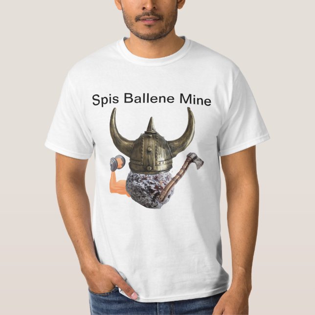 Spis Ballene Mine Mannesshirt T-Shirt (Vorderseite)