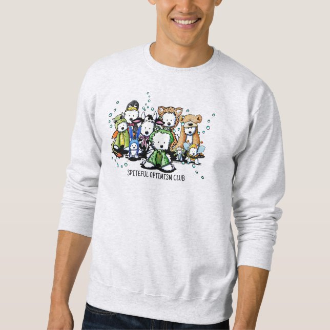 Spiteful Optimism Club Sweatshirt (Vorderseite)