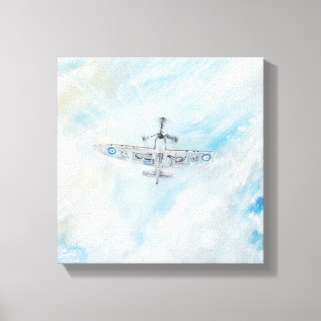 SPITFIRE. "Ace of Spades". 2014. Leinwanddruck (Vorderseite)