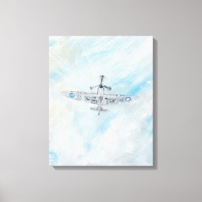 SPITFIRE. "Ace of Spades". 2014. Leinwanddruck (Vorderseite)