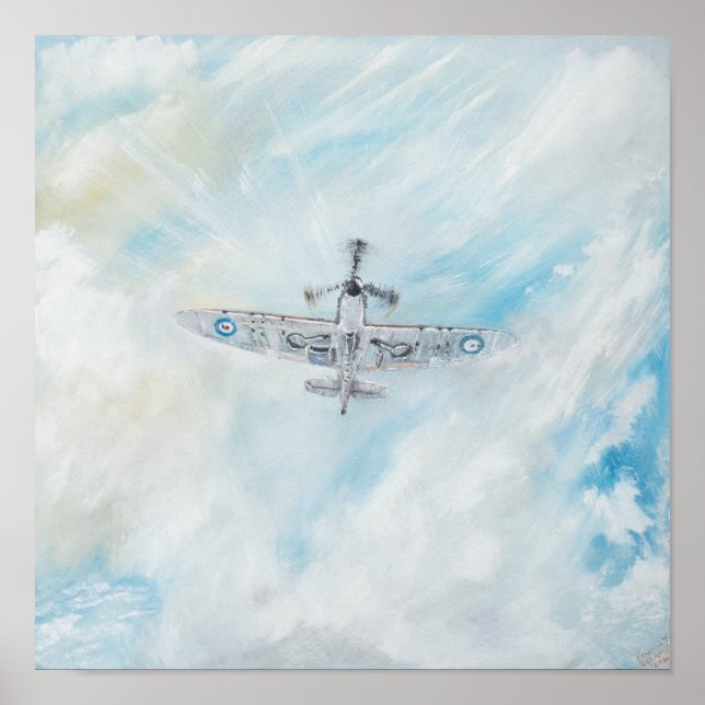 SPITFIRE. "Ace of Spades". 2014. Poster (Vorne)