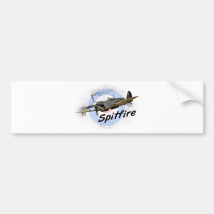 Spitfire Autoaufkleber